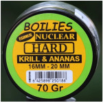 Boilies Claumar Fishmeal Nuclear Hard Krill Ananas 70 Gr 16-20 Mm